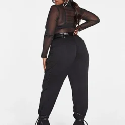 Fashion To Figure Brenda Belted Pants With Ankle Ties -Pleasures SHOP x e9bca21b 1276 4f50 ac14 236d75128976