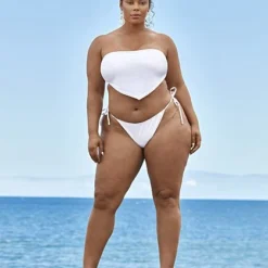 Fashion To Figure 'Agent Stone' String Bikini Bottom - Tabria Majors X FTF -Pleasures SHOP x ebb88dbc f767 49d6 8902 b87f7010f06d