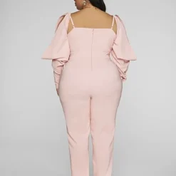 Fashion To Figure Cori Split Sleeve Jumpsuit