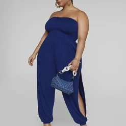 Fashion To Figure Trinity Side Slit Leg Jumpsuit -Pleasures SHOP x eed2c90a 1622 4222 8716 ca7386e338f2