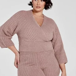 Fashion To Figure The Cuddle Ribbed Knit Top 7 Fashion To Figure The Cuddle Ribbed Knit Top -Pleasures SHOP x f0018b70 88a4 4b88 aa23 51efc9801b44