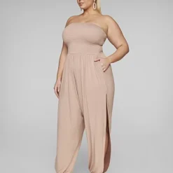 Fashion To Figure Trinity Side Slit Leg Jumpsuit -Pleasures SHOP x f1067a98 7de6 4fe8 a93a a8dd9ad33cc8