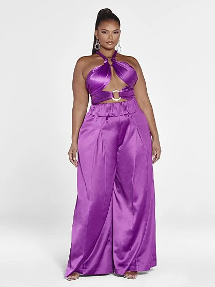 Fashion To Figure La Reina Wide Leg Pants - FTF LAB: Frankie Tavares 5 Fashion To Figure La Reina Wide Leg Pants - FTF LAB: Frankie Tavares - Image 5