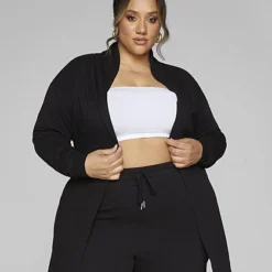 Fashion To Figure FTF Essentials - The French Terry Jacket 11 Fashion To Figure FTF Essentials - The French Terry Jacket -Pleasures SHOP x f1d77b91 8cbd 4e68 92a1 af695d22c8d6