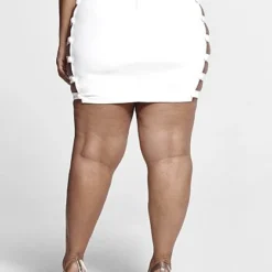 Fashion To Figure Tori Faux Leather Side Cutout Mini Skirt -Pleasures SHOP x f39215f2 96fb 4063 935c 3978c1b89ef8