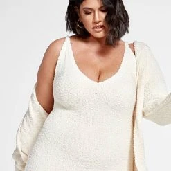 Fashion To Figure The Cuddle Jumpsuit In Ivory 7 Fashion To Figure The Cuddle Jumpsuit In Ivory -Pleasures SHOP x f562528f ec70 47c1 b571 ed420846b5b6