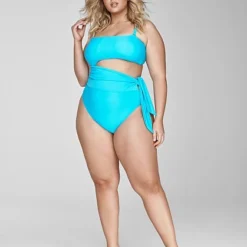 Fashion To Figure Raven Side Tie One-Piece Swimsuit - Garnerstyle X FTF -Pleasures SHOP x fa05c14b 44a3 4bf0 a5f4 2c6701607b26