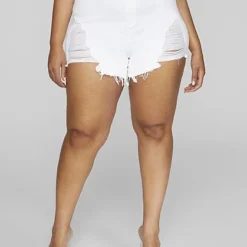 Fashion To Figure High Rise Destructed Cutoff Denim Shorts 7 Fashion To Figure High Rise Destructed Cutoff Denim Shorts -Pleasures SHOP x fb323748 0ae3 4e67 89da 40de60000936