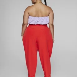 Fashion To Figure Brooke Foldover Waist Pants - Gabi Fresh X FTF