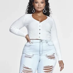 Fashion To Figure Light Wash High Rise Destructed Bermuda Shorts 7 Fashion To Figure Light Wash High Rise Destructed Bermuda Shorts -Pleasures SHOP x fb6c9e6c 7ff6 47be 8ff4 9fe39215d000